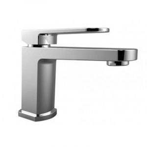 Eden Mitigeur lavabo chrom&eacute;, poign&eacute;e en m&eacute;tal, cartouche c&eacute;ramique&oslash; 35 mm, avec garniture de vidage 1&rdquo;1-4 en m&eacute;tal,