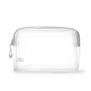 Trousse de toilette transparente ‐ Pochette de voyage 12 x 18,5 x 4 cm