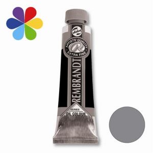 Rembrandt Peinture à l'huile extra-fine 40 ml - Royal Talens 815 Etain *** SO