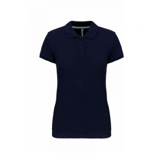 Kariban Polo de travail femme 100% coton Bleu Marine L