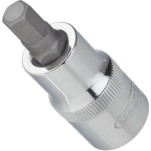 Vigor Carré femelle entraînement 12,5 = 1/2 Douille mâle à 6 pans intérieurs pour profil à 6 pans intérieurs V2069 L.55 mm