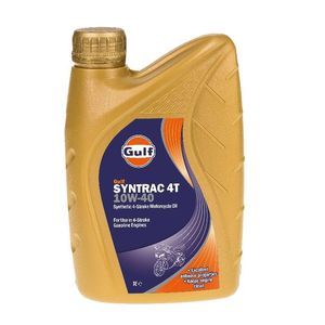 Gulf Huile moteur Syntrac 4T 10W40 1 LITRE