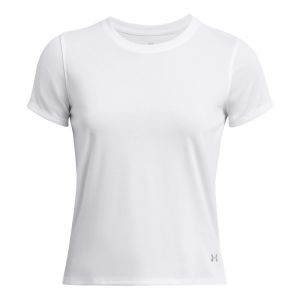 Under Armour Launch Shortsleeve Maillot De Course Femmes - Blanc, Taille S