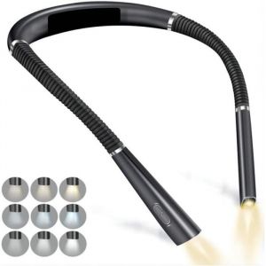 Lampe De Lecture Tour De Cou Led, Flexible, Lampe De Lecture, Rechargeable.