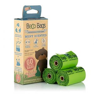 Beco Pets Sacs de Voyage Lot pour Chiens, Menthe parfumé