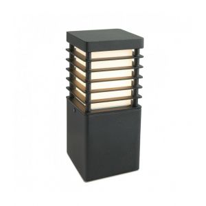 Image de Borne de jardin Halmstad Noir 26 Cm