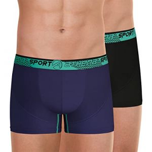 Athena Lot de 2 boxers homme - Bleu