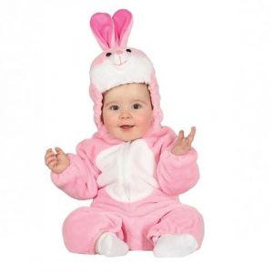 FIESTAS GUIRCA D&eacute;guisement Lapin Rose b&eacute;b&eacute; T 12-18 mois
