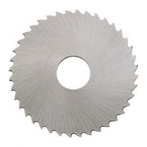 KTS Lame de scie circulaire &agrave; m&eacute;taux en acier &agrave; coupe rapide, DIN 1838-C, dent arrondie,avec pr&eacute;sculpteur et resculpteur denture grossi&egrave;re, &Oslash; j15 : 100 mm