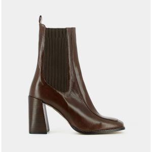 Jonak Boots cuir grainé Vanti Marron - Taille 36;37;38;39;40;41