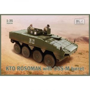 Image de IBG Models 35034 - Maquette véhicule militaire KTO ROSOMAK avec tourelle OSS-M