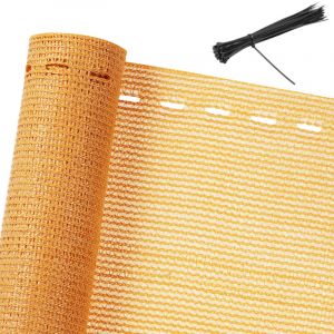 Paravent Brise-vue 1x10m Beige