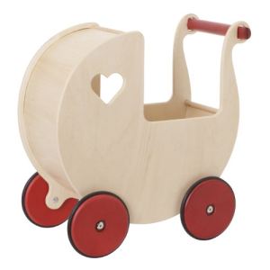 landau en bois pour poupon