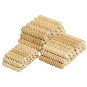 Wolfcraft 2910000 - 30 longues chevilles en bois, hêtre ø10x40mm