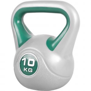 Image de Gorilla Sports Kettlebell vinyle plastique 10 kg