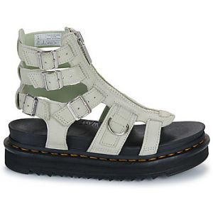 Dr. Martens Sandales Olson Smoked Mint Tumbled Nubuck Beige - Taille 37,38,39,40,41,42