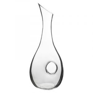 Carafe Design en Verre "Goutte" 1L Transparent - Paris Prix