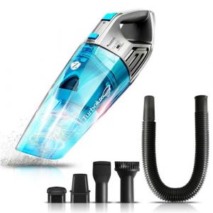 Turbotronic Aspirateur &agrave; main LUX400 gris/bleu - 14.8V