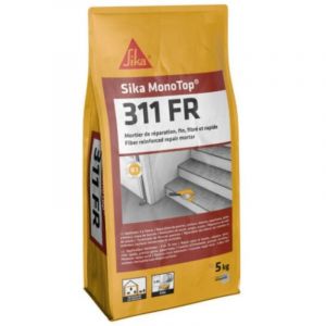 Sika Mortier de réparation rapide Monotop 311 fr 5kg - Gris