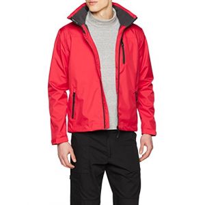 Image de Helly Hansen Crew Hooded Midlayer Jacket Homme, Red, FR XL (Taille Fabricant XL)