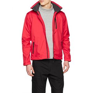 Image de Helly Hansen Crew Hooded Midlayer Jacket Homme, Red, FR XL (Taille Fabricant XL)