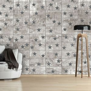 Artgeist Papier Peint "Concrete Stars" 50x1000cm