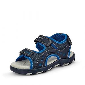 Geox Mixte Enfant Sandales JR Sandal Pianeta, Fille,Garcon Sandales pour Enfants, Sandale d'extérieur,Chaussure d'été,Navy/Royal,32 EU / 13 UK Child