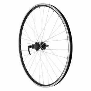 Velox Roue de vélo VTC arrière M240 aluminium moyeueu pour disc 6 trous pour cassette Disc-V-B Shimano-Sram 10-9V.