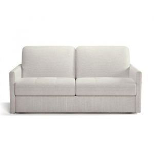 Calicosy Canapé 3 places avec ouverture express en tissu L175 cm - Gris