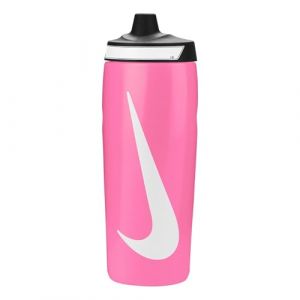 Nike Bidon Refuel Grip 24 oz rose blanc
