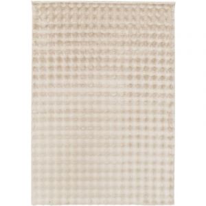 Bobochic Tapis poil ras bob uni en relief 3D 80x150