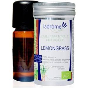 Ladrôme Lemongrass - Huile essentielle Bio (10 ml)