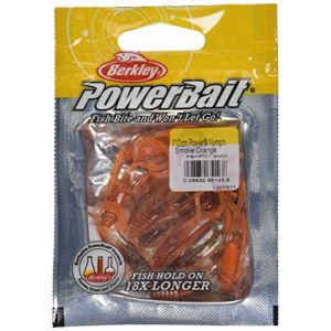 Berkley PowerBait FW Power Nymphe Pêche Appât, Smoke Orange, 1 Inches