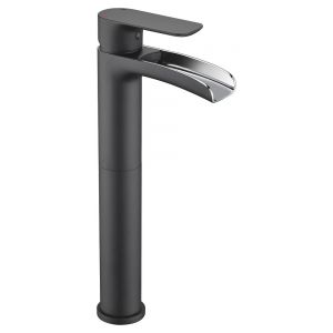 Rousseau Mitigeur lavabo HUTT haut noir