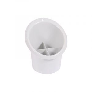 Image de Eda Plastiques Egouttoir à couverts blanc cérusé