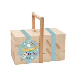 D'arpeje Outdoor Jeu créatif Boîte d'activités manuelles en bois Sycomore Beige