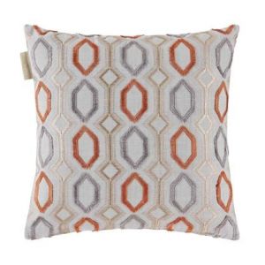 Housse de coussin 40x40 cm Gris et bleu lagon