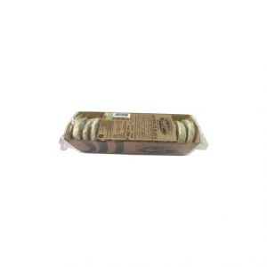 Belsi Biscuits Anneaux Enrobés de Chocolat Blanc Bio 250g