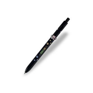 Legami Stylo à bille avec encre noire Kitty