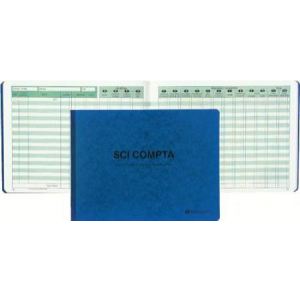 Exacompta Piq&ucirc;re registre comptable 96 pages (240 x 320 mm)