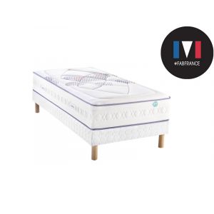 Image de Merinos Ensemble Matelas CHEER FULLY 651 Ressorts Confort Morphologique 90x190