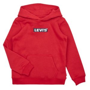 Levi's Sweat-shirt enfant LVN BOXTAB PULLOVER HOODIE - Couleur 2 ans,5 ans,6 ans,8 ans - Taille Rouge