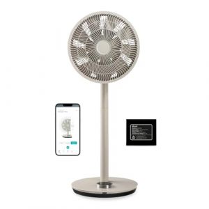 Duux Ventilateur Ventilateur sur pied connecte avec batterie et silencieux WHISPER FLEX Grege DXCF56
