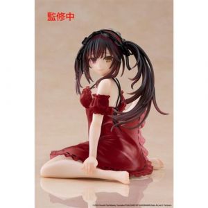 Taito Date A Live V Statue en PVC Bureau Figurine Mignon Kurumi Tokisaki Nightwear Ver. Renewal 13 cm
