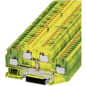 Phoenix contact Bloc de jonction à 2 étages pour conducteur protection Conditionnement: 1 pc(s) PTTB 4-PE 3211854