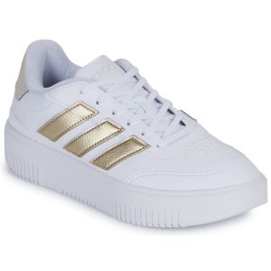 Image de Adidas Chaussures Courtblock Bold blanc dor&eacute; femme - 37(1/3)