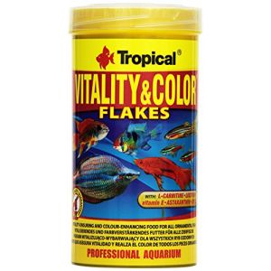 Tropical Vitality & Color Flakes - Nourriture pour poissons d'ornement