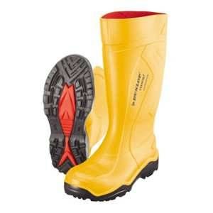 Dunlop Botte de s&eacute;curit&eacute; Purofort+S5 Taille 39 jaune