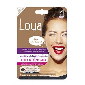 Image de Loua Masque visage en tissu effet bonne mine