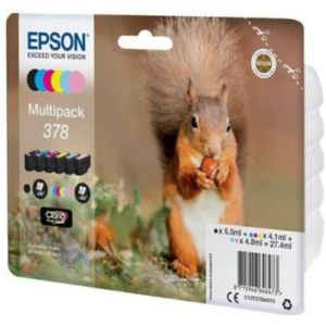 Epson T3788  - Multipack de 6 couleurs 378